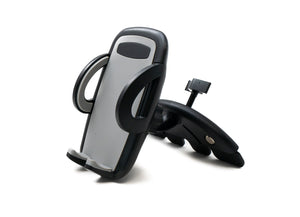 SYSTEM-S car interior 360° holder attachment CD ventilation slot for smartphone GPS