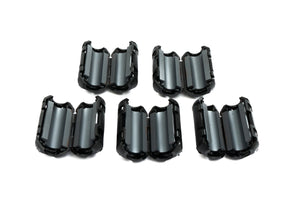 5x noyau de ferrite 9 mm Ø noyau toroïdal de ferrite pliable fendu filtre à ondes pour câbles