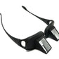 SYSTEM-S 90° prism glasses, gaze-redirecting reading and TV glasses, angled glasses