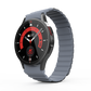 Bracciale magnetico in silicone da 20 mm per Samsung Galaxy Watch 5 4 in nero