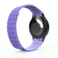 SYSTEM-S bracelet 20 mm made of silicone magnetic for Samsung Galaxy Watch 5 4 in purple