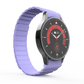 SYSTEM-S bracelet 20 mm made of silicone magnetic for Samsung Galaxy Watch 5 4 in purple