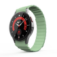 SYSTEM-S bracelet 20 mm made of silicone magnetic for Samsung Galaxy Watch 5 4 in green