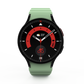 SYSTEM-S bracelet 20 mm made of silicone magnetic for Samsung Galaxy Watch 5 4 in green