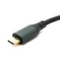 SYSTEM-S USB 3.2 Gen 2 8K 50 cm Kabel Typ C Stecker zu Stecker geflochten 20 Gbit/s 100 W kompatibel für iPhone 15