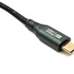 SYSTEM-S USB 3.2 Gen 2 8K 2m Cable Type C Male to Male Braided 20Gbps 100W Compatible for iPhone 15