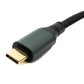 SYSTEM-S USB 3.2 Gen 2 8K 3m Cable Type C Male to Male Braided 20Gbps 100W Compatible for iPhone 15