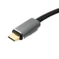 SYSTEM-S USB 3.2 Gen 2 150 cm Cable Type C Male to Male Braided 20 Gbit/s 100 W Adapter