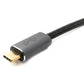 SYSTEM-S USB 3.2 Gen 2 3 m Kabel Typ C Stecker zu Stecker geflochten 20 Gbit/s 100 W Adapter