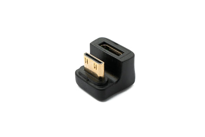 SYSTEM-S HDMI 1.4 adapter mini plug to socket U Turn 180° 4K UHD 30 Hz 2K 60 Hz 85696380