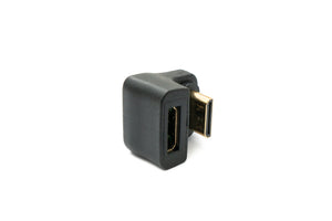 SYSTEM-S HDMI 1.4 adapter mini plug to socket U Turn 180° 4K UHD 30 Hz 2K 60 Hz 85696383