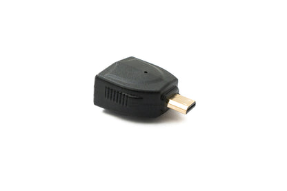 Adaptateur SYSTEM-S HDMI 1.4 Micro Mâle vers Mini Femelle 4K UHD 30 Hz 2K 60 Hz Câble