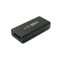 SYSTEM-S USB 3.1 Adapter Typ C Buchse zu 3.0 A Buchse 5 Gbit/s Kabel in Schwarz