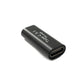 SYSTEM-S USB 3.1 Adapter Typ C Buchse zu Buchse 5 Gbit/s Kabel in Schwarz