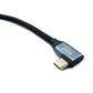 SYSTEM-S USB 3.2 Gen 2 Kabel 3 m Typ C Stecker zu Stecker geflochten Winkel 20 Gbit/s 100 W