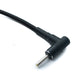 SYSTEM-S DC 20V Kabel 15 cm 2,5 x 0,7 Stecker zu USB 3.1 Typ C Buchse geflochten Winkel