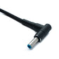 SYSTEM-S DC 20V Kabel 15 cm 4,5 x 3,0 Stecker zu USB 3.1 Typ C Buchse geflochten für HP