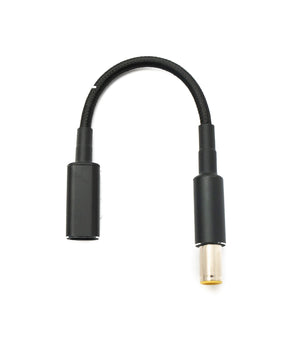 SYSTEM-S DC 20V Kabel 15 cm 7,9 x 5,5 Stecker zu USB 3.1 Typ C Buchse geflochten für Lenovo