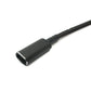 SYSTEM-S DC 20V Kabel 15 cm 7,9 x 5,5 Stecker zu USB 3.1 Typ C Buchse geflochten für Lenovo
