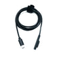 SYSTEM-S USB 3.1 Kabel 150 cm Ladekabel für Microsoft Surface in Schwarz