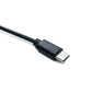 SYSTEM-S USB 3.1 Kabel 150 cm Ladekabel für Microsoft Surface in Schwarz