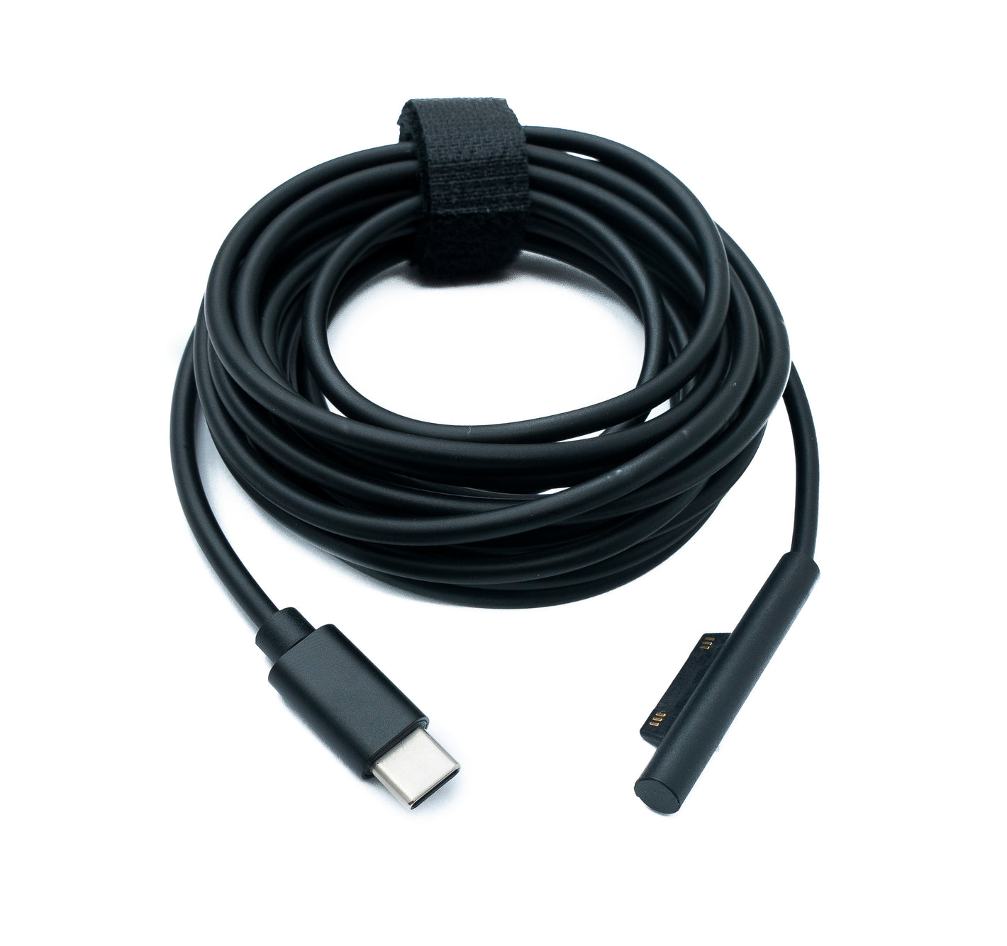 SYSTEM-S USB 3.1 Kabel 3 m Ladekabel für Microsoft Surface in Schwarz