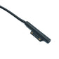 SYSTEM-S USB 3.1 Kabel 3 m Ladekabel für Microsoft Surface in Schwarz