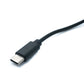 SYSTEM-S USB 3.1 Kabel 3 m Ladekabel für Microsoft Surface in Schwarz