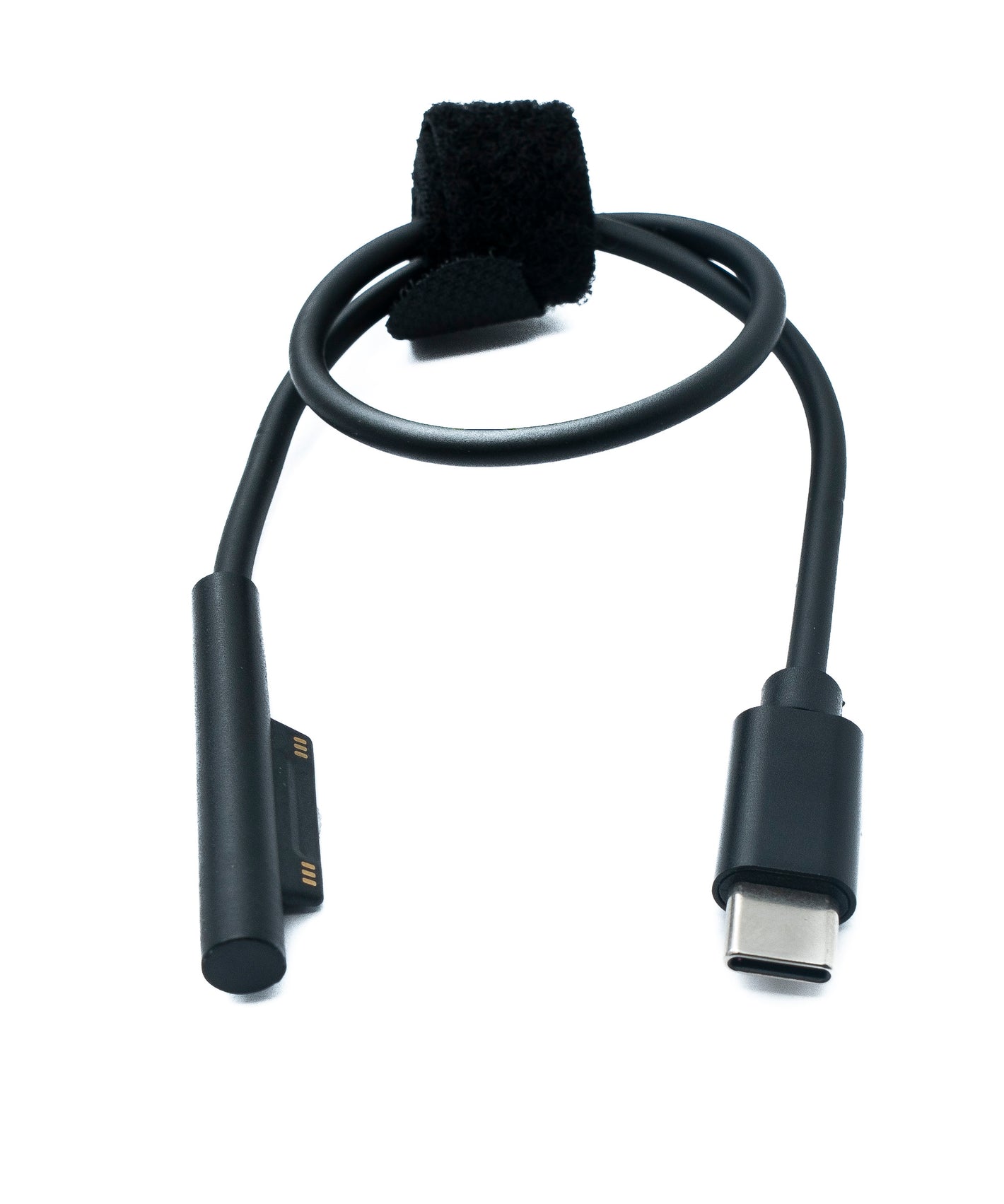 SYSTEM-S USB 3.1 Kabel 30 cm Ladekabel für Microsoft Surface in Schwarz