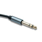 SYSTEM-S Audio Klinke Kabel 10 m AUX 6,35 mm 3 polig TRS Stecker zu Stecker Adapter