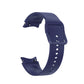 Cinturino in silicone da 20 mm per smartwatch Samsung Galaxy Watch 5 4 in blu