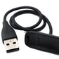 Cavo USB 2.0 Cavo di ricarica da 30 cm per Fitbit Inspire 2 Smartwach in nero