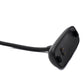 Cavo USB 2.0 Cavo di ricarica da 30 cm per Fitbit Inspire 2 Smartwach in nero