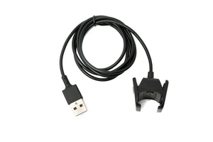 Cavo USB 2.0 Cavo di ricarica da 94 cm per Fitbit Charge 4 Smartwach in nero