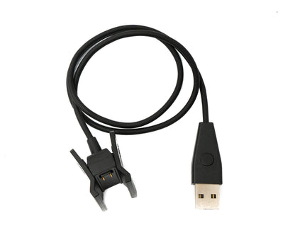 Cable USB 2.0 Cable de carga de 50 cm para Smartwach Fitbit Alta HR en color negro