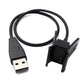 Cable USB 2.0 Cable de carga de 30 cm para Smartwach Fitbit Alta HR en color negro