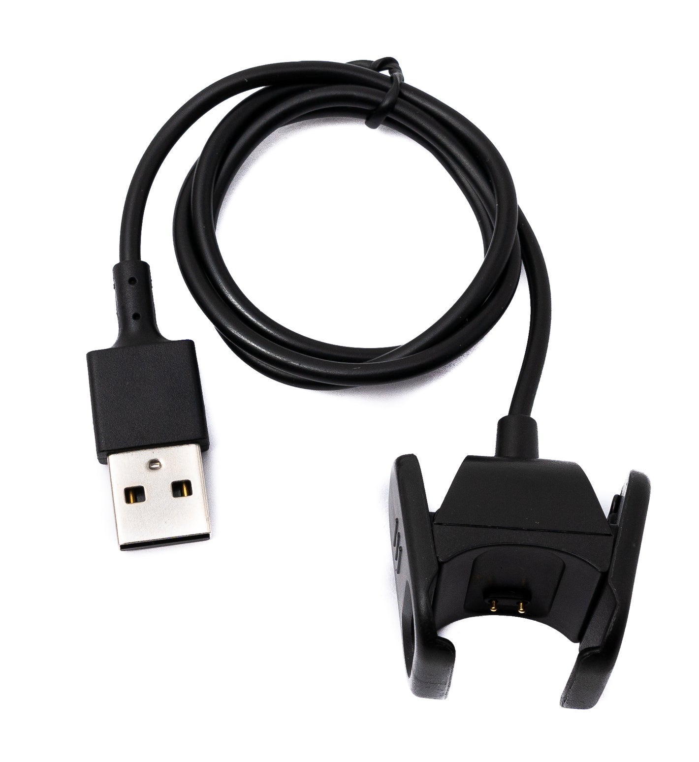 USB 2.0 cable 54 cm charging cable for Fitbit Charge 3 Smartwach in black