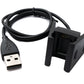 USB 2.0 cable 54 cm charging cable for Fitbit Charge 2 Smartwach in black