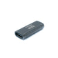 SYSTEM-S USB 3.2 Gen 2 Adapter Typ C Buchse zu Buchse 100W in Grau