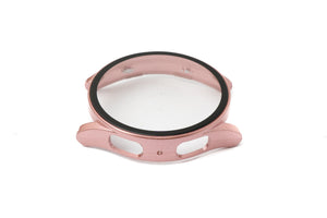 SYSTEM-S protective case 40 mm made of PC for Samsung Galaxy Watch 5 4 in pink