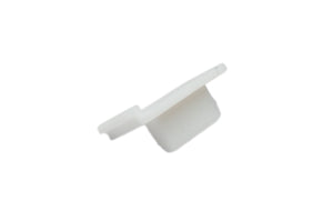 SYSTEM-S 6x USB Type A anti-dust protection cover made of silicone in white