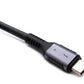 SYSTEM-S USB4 Thunderbolt Kabel 150 cm Typ C Stecker zu Stecker Adapter 40 Gbit/s USB 4.0