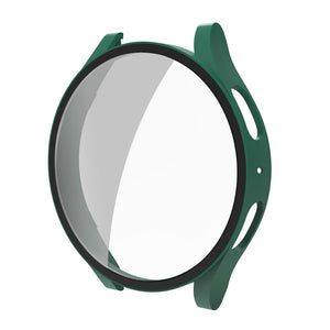 SYSTEM-S protective case 44 mm made of PC for Samsung Galaxy Watch 5 4 in green