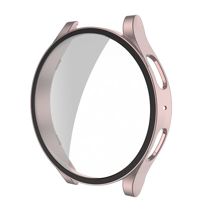 SYSTEM-S protective case 44 mm made of PC for Samsung Galaxy Watch 5 4 in pink