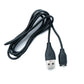 SYSTEM-S USB 2.0 Kabel 100 cm Typ A Stecker Ladekabel für Garmin Fenix7 6S 6 Venu Sq
