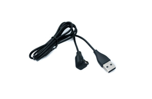 SYSTEM-S USB 2.0 Kabel 100 cm Typ A Stecker Ladekabel Winkel für Garmin Fenix7 6S 6 Venu Sq