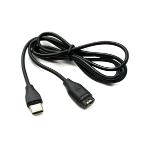SYSTEM-S USB 3.1 Kabel 100 cm Typ C Stecker Ladekabel für Garmin Fenix7 6S 6 Venu Sq