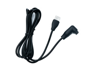 SYSTEM-S USB 3.1 Kabel 100 cm Typ C Stecker Ladekabel Winkel für Garmin Fenix7 6S 6 Venu Sq