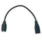 SYSTEM-S USB 3.1 Kabel 15 cm Typ C Buchse Ladekabel für Garmin Fenix7 6S 6 Venu Sq