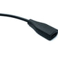 SYSTEM-S USB 3.1 Kabel 15 cm Typ C Buchse Ladekabel für Garmin Fenix7 6S 6 Venu Sq